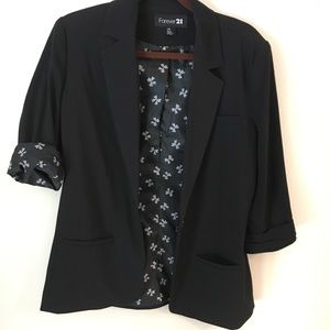 Forever 21 Black Blazer